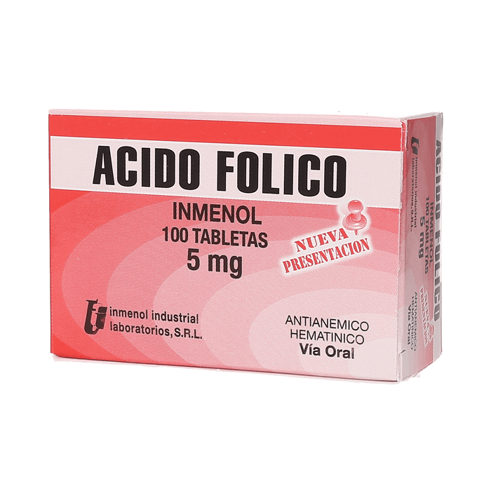 Acido Folico -5mg